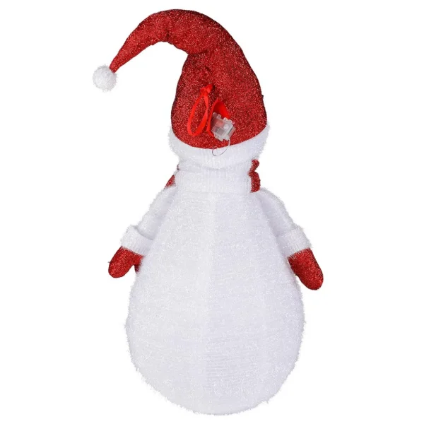 Winterdeko | Weihnachtsfiguren^DecoWoerner XL Schneeman Aus Polyester 120 Cm weiß